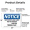 Signmission 24 in W, 18 in H, Aluminum OS-2PACK-NS-A-1824-L-16506 - alternate 2